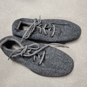 ALLBIRDS Gray Wool Lace Up Runner Sneaker Shoes 10